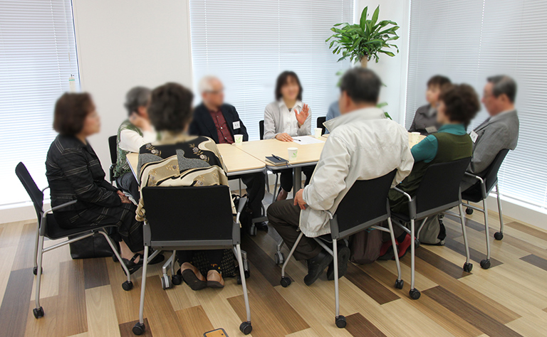 イメージ：遺族サポート「ひだまりの会」