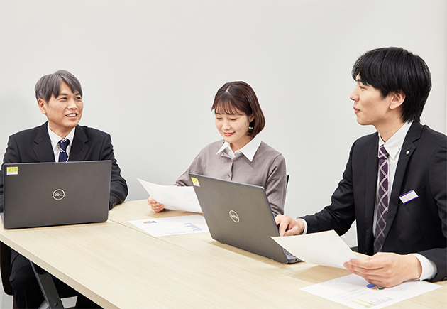 写真：人材育成方針